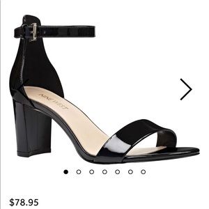 9 West peep-toe sandal